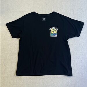 Salty Crew Black Tee with Vibrant Graphic